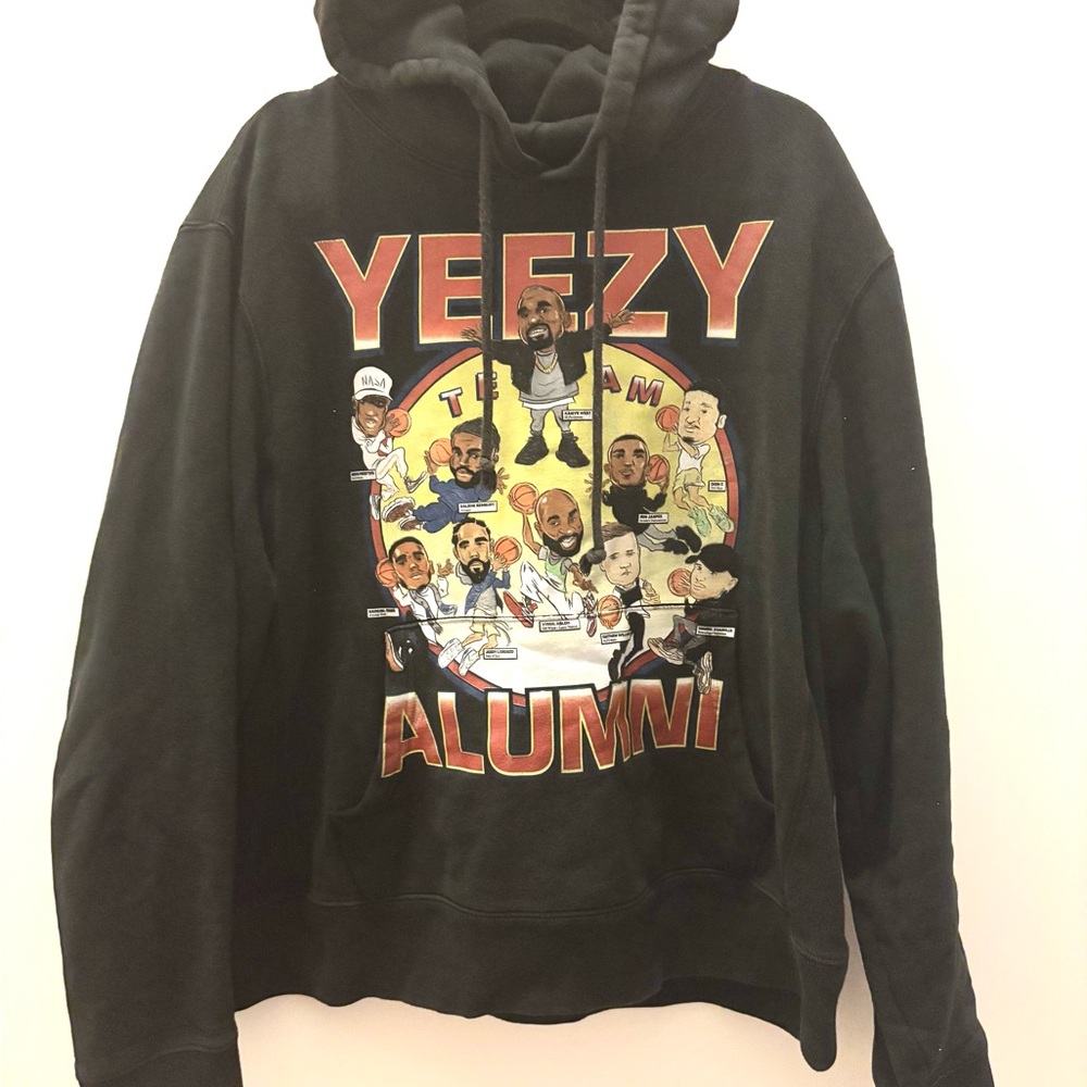 Yeezy Black Graphic Hoodie